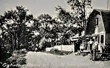 Un magasin dans un village