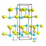 Image illustrative de l’article Monosulfure de germanium