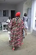 Personne agée en Kaba Ngondo