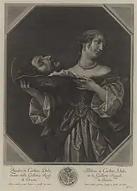 La Fille d'Hérodes, d'après Carlo Dolci (vers 1750, Gemäldegalerie Alte Meister).