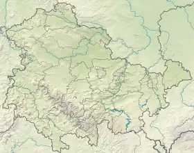 Voir sur la carte topographique de Thuringe
