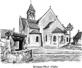 Dessin de Dominique Piat.