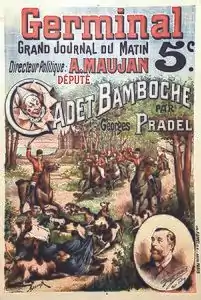 Affiche pour le journal Germinal (1893)