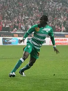 Gervinho sur le terrain