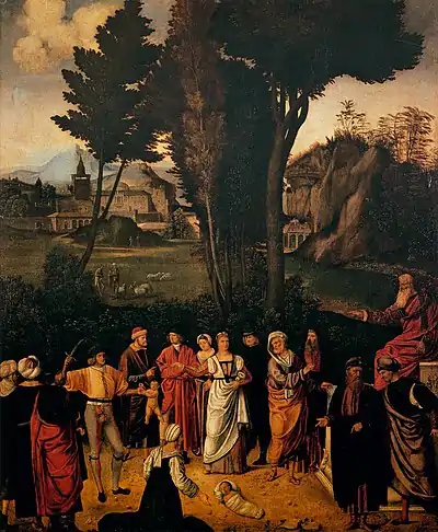 Le Jugement de Salomon, Giorgione (1500).
