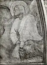 Détail en noir et blanc.