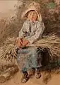 Girl with a Sheaf of Corn (c. 1832)