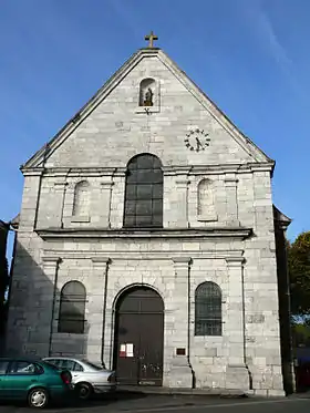 Façade de l'église Notre-Dame,