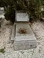 Tombe d'Oszkár Glatz au cimetière de Farkasrét