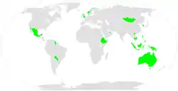 Carte de l'organisation