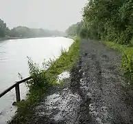Le canal de la Sensée.