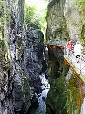 Passerelles des gorges du Fier