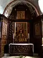 Maître-autel et retable sculpté (août&nbsp;2012)