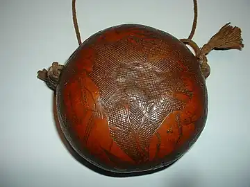 Une gourde corse du XIXe&nbsp;siècle.