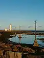Vue du phare de Grótta depuis la Seltjarnarnes.