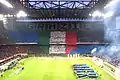 Tifo de l'Inter Milano.