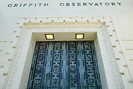 Entrée principale de l'observatoire Griffith.