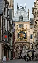 Gros-Horloge à Rouen.