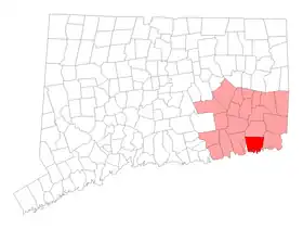 Localisation de Groton