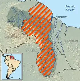 Image illustrative de l’article Guayana Esequiba