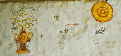 Guern - Intérieur de la chapelle Saint-Gilles au lieu-dit Guermeur