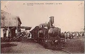 Corpet-Louvet (1009-1905) no&nbsp;12, du chemin de fer de Conakri à Kankan en Guinée