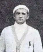 Gustave Buchard, médaillé de bronze à l'épée par équipe aux JO de 1920.