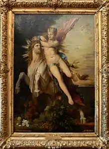 Jupiter et Europe (1868), huile sur toile, Paris, musée Gustave-Moreau.