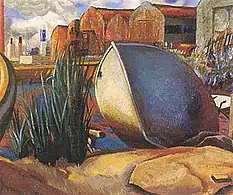 Barco en el Río, 1929