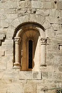 La fenêtre absidiale.