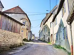 Ruelle du bourg ancien.