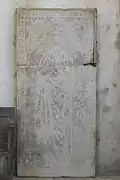 Dalle funéraire du XIIIe&nbsp;siècle