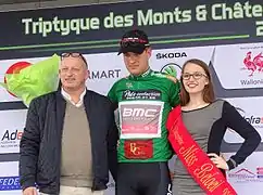 Bram Welten est leader du classement par points.