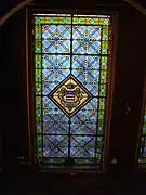 Visuel d'un des vitraux.