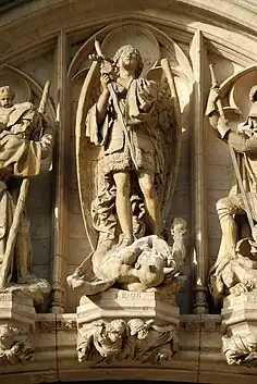 Hôtel de ville de Bruxelles, XIXe siècle.