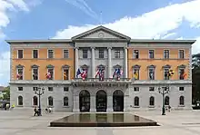Façade de la mairie d'Annecy