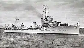 illustration de HMAS Voyager (D31)