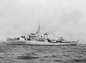 illustration de HMNZS Arbutus (K403)