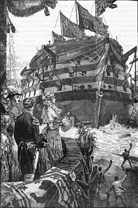 illustration de HMS Trafalgar (1841)