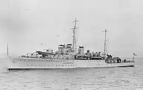 illustration de HMS Auckland (L61)