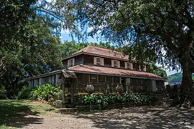 L'ancienne maison du maître.