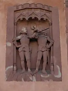 Cadran solaire, Haguenau, ancienne douane&nbsp;(en).