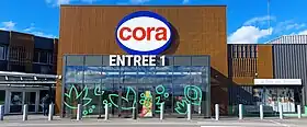 illustration de Cora (grande distribution)