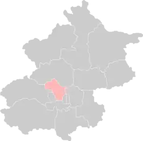 Localisation de Hǎidiàn Qū