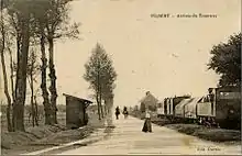 Halte de Vilbert, du tramway de Marles-en-Brie à Jouy-le-Châtel