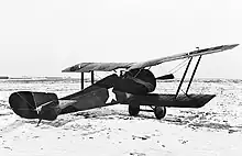 Un Hanriot-Dupont 1 de la 11e escadrille en 1918