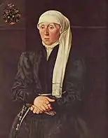 Porträt de Madame Tucher(1551), collection particulière