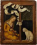 Jeune fille faisant une couronneNew York