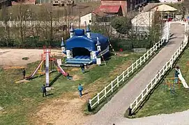 Structures de jeux et gonflables en 1985.