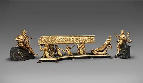 La Macchina di Polifemo e Galatea de Michele Todini (vers 1670) est un clavecin italien des plus spectaculaires